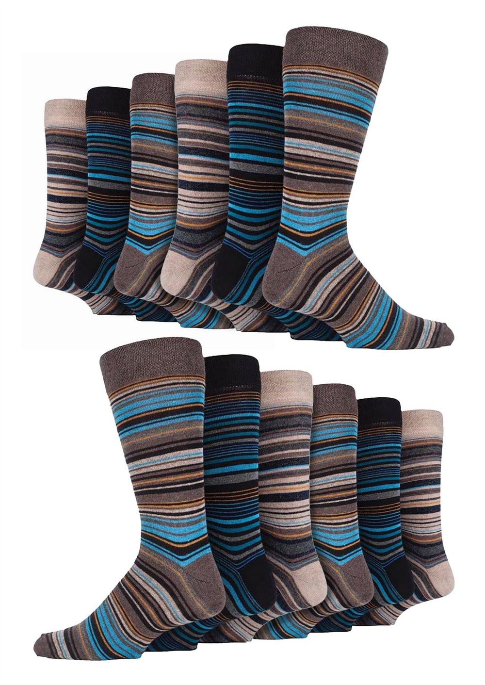 12 Pairs Sock Snob Premier Collection Socks