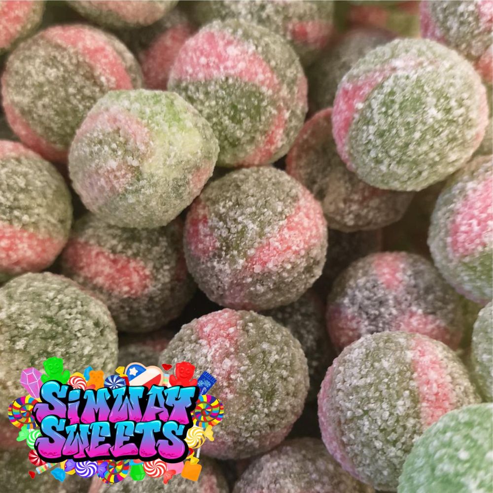 Watermelon Mega Sour Balls Pick N Mix Bulk Buy Sweets