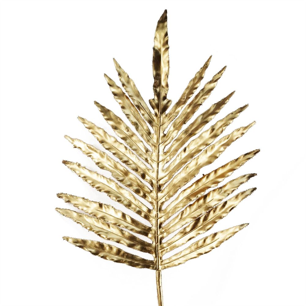 Pack of 6 x 95cm Gold Palm Leaf