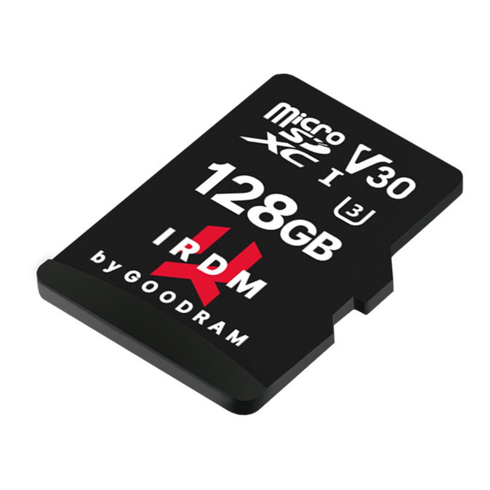 GOODRAM IRDM Micro SD Video Class V30 Memory Card with SD Adapter