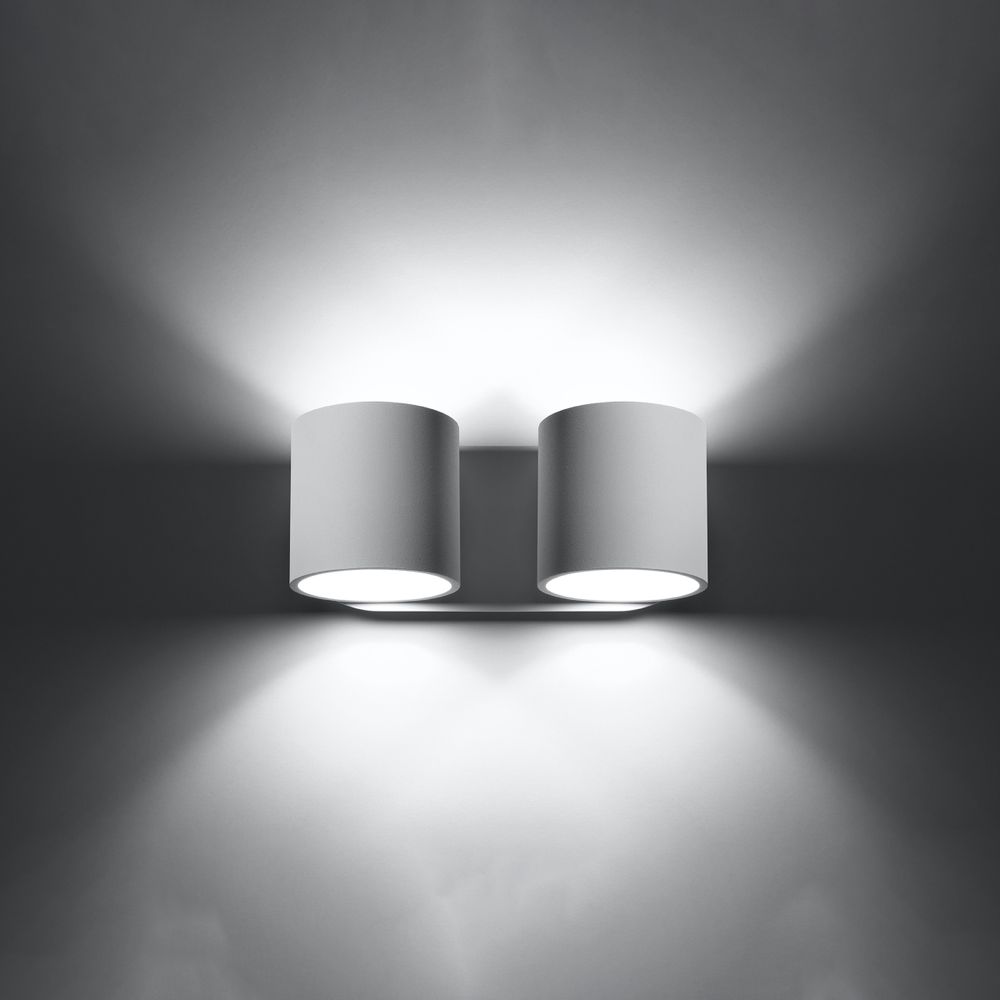 Wall lamp aluminum Orbis modern Design G9