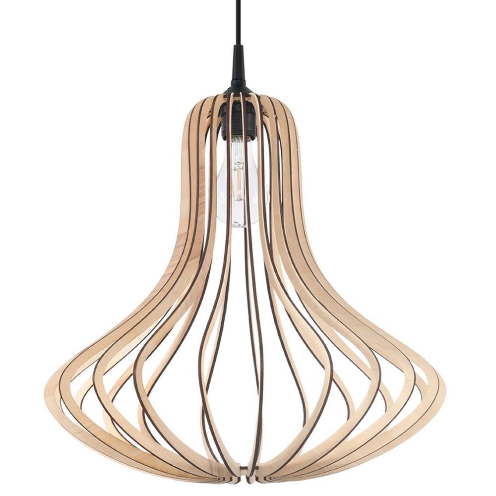 Pendant lamp wood Elza Scandinavian Design E27