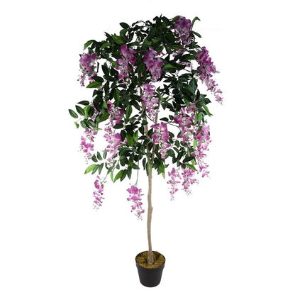 150cm Artificial Light Pink Wisteria Tree