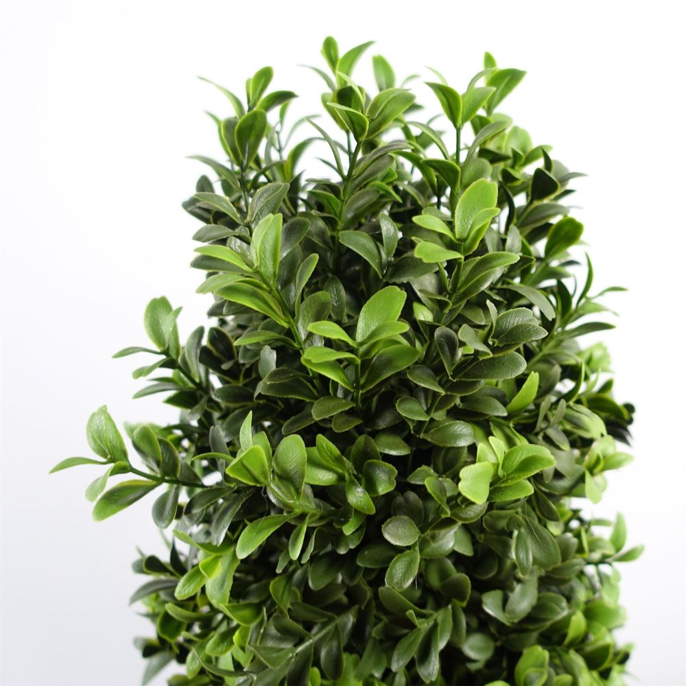 120cm Sprial Buxus Artificial Tree UV Resistant Outdoor