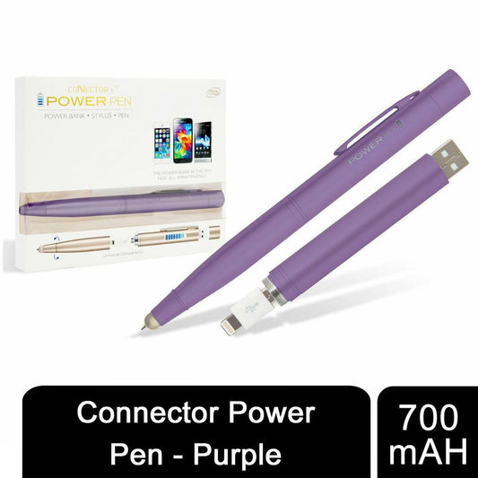 Connector Power Pen 700mAh - Purple