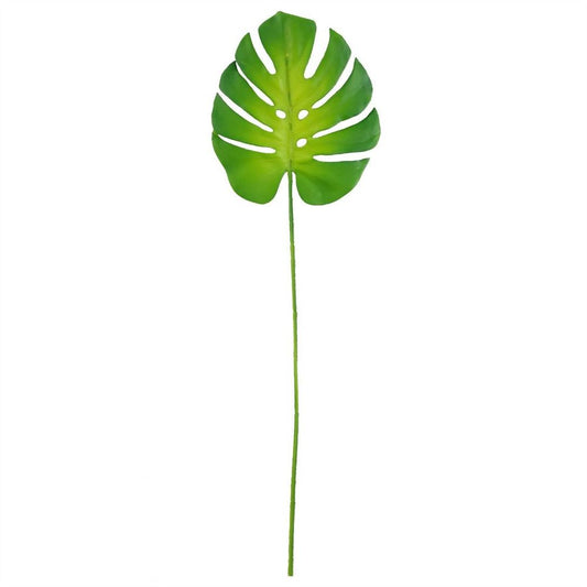 Pack of 6 x 55cm Single Artificial Monstera Leaf