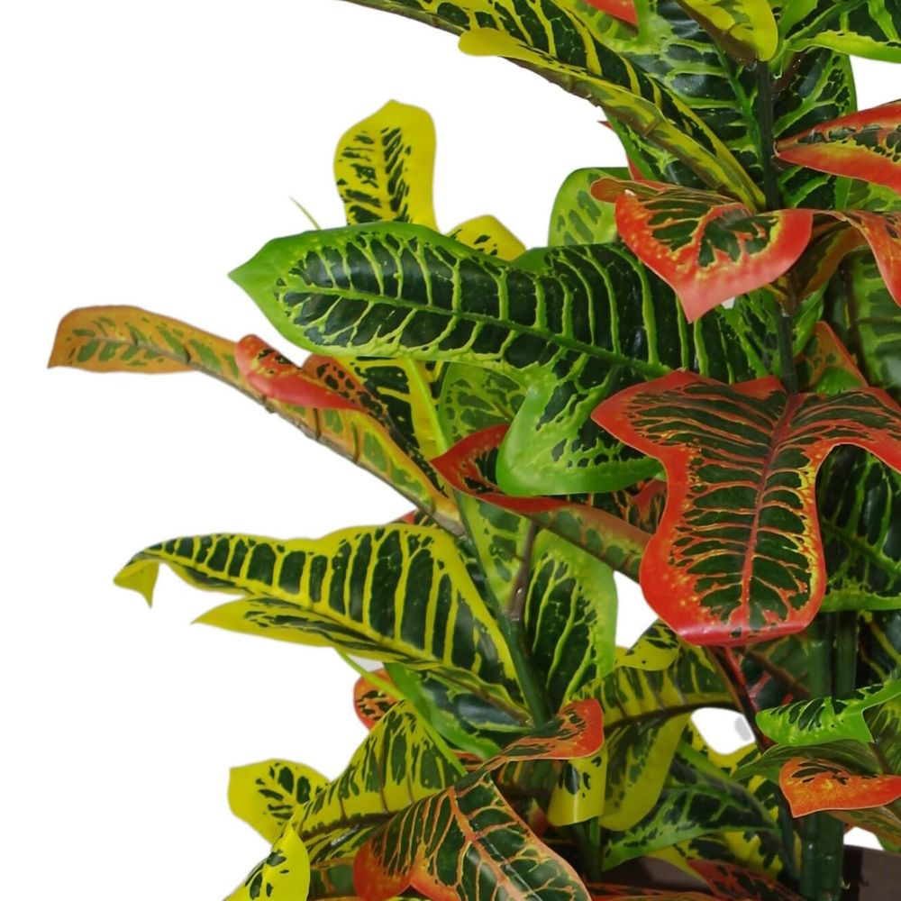 90cm Artificial Codiaeum Multicoloured House Plant - Large