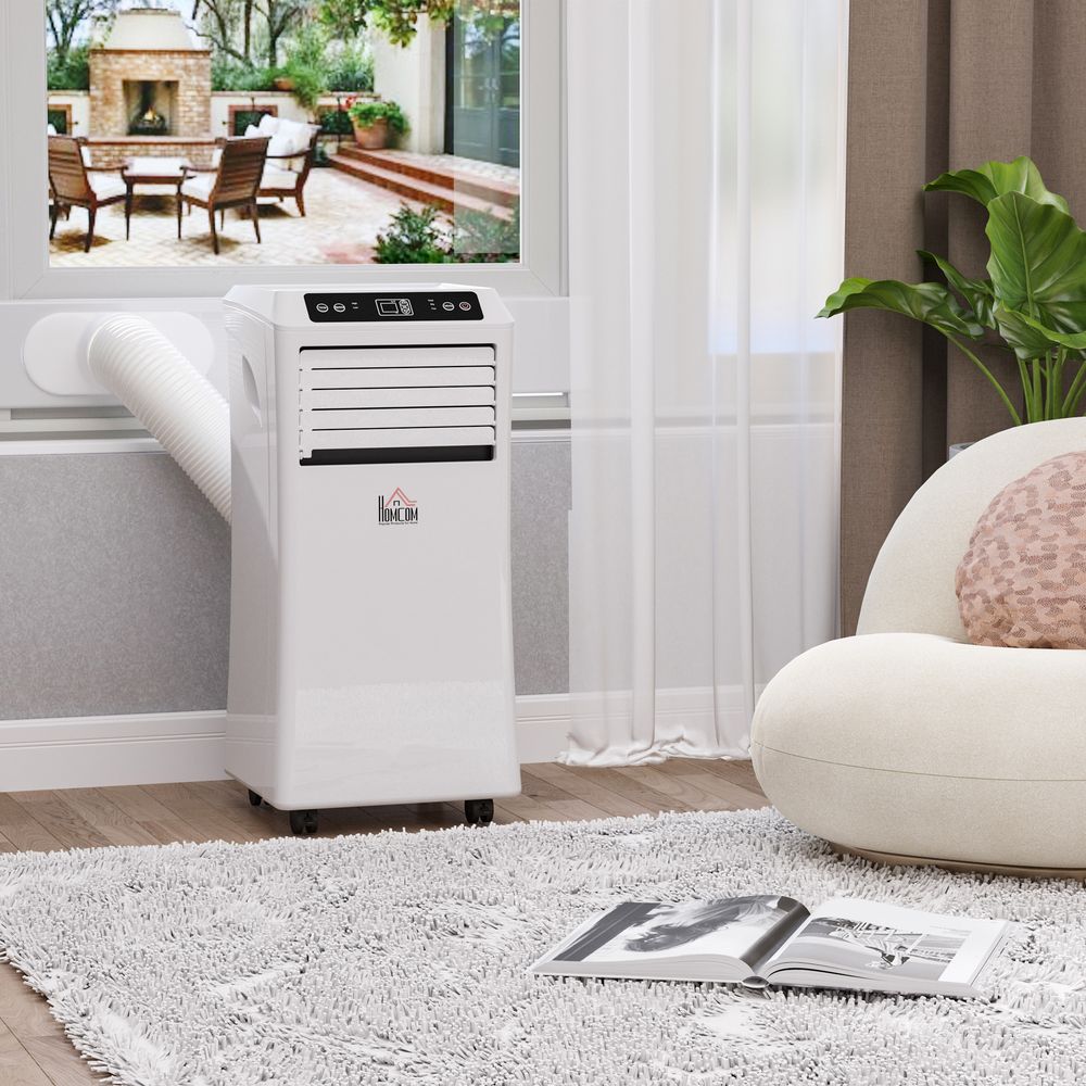 Mobile Air Conditioner W/ RC Cooling Sleeping Mode Portable White 1003W