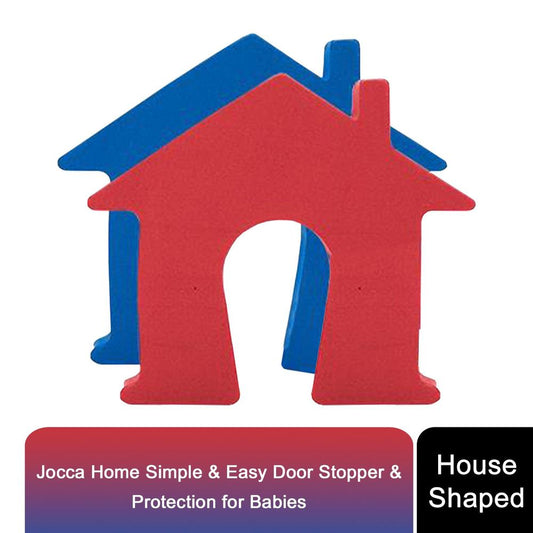 Jocca Home Simple & Easy Door Stopper & Protection for Babies House Shaped