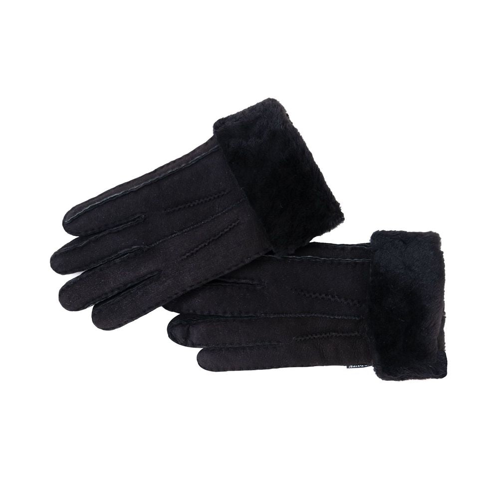 Nordvek Womens Sheepskin Gloves With Fur Cuff - 301-100