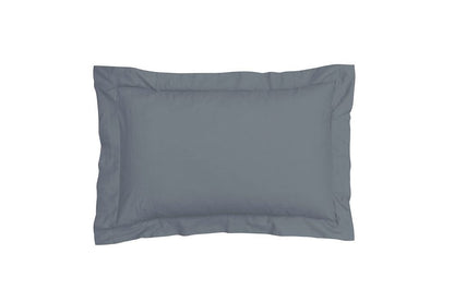 PURE COTTONOXFORD PILLOWCASE PAIR  SLATE