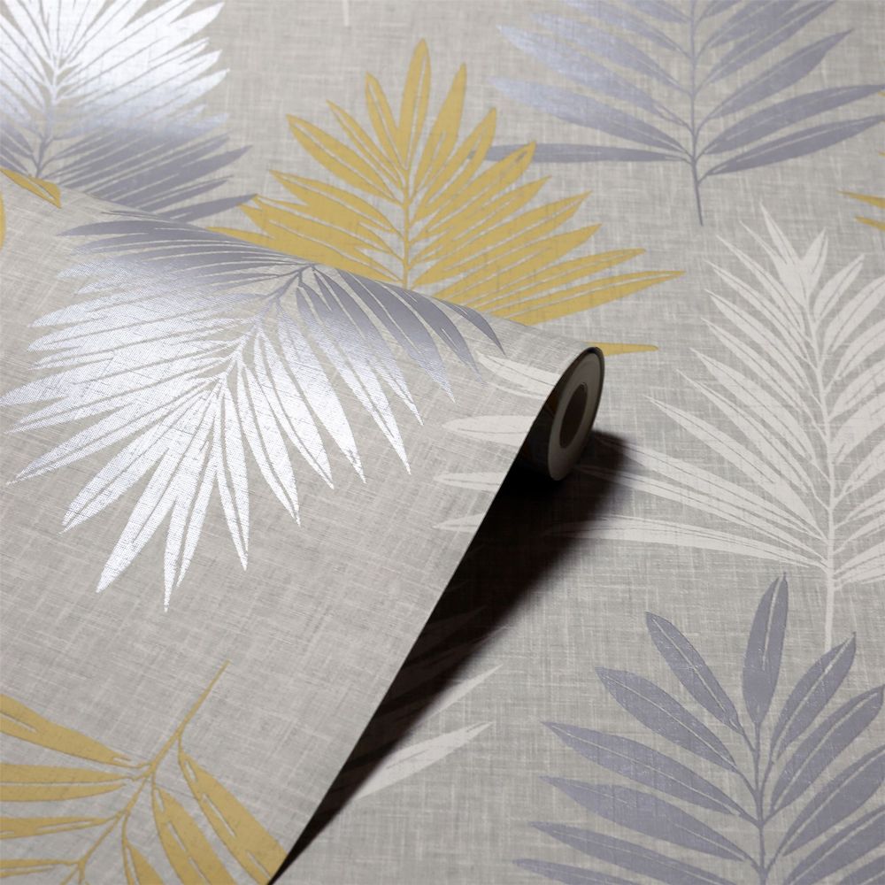 Linen Palm Ochre/Grey sw12