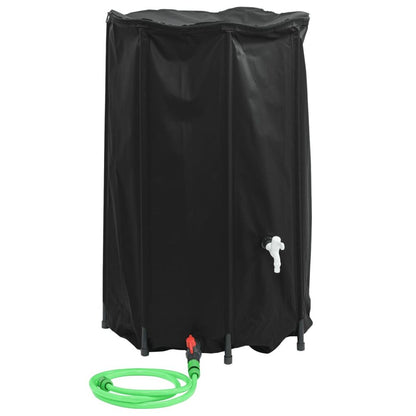 vidaXL Collapsible Rain Water Tank with Spigot 1000 L