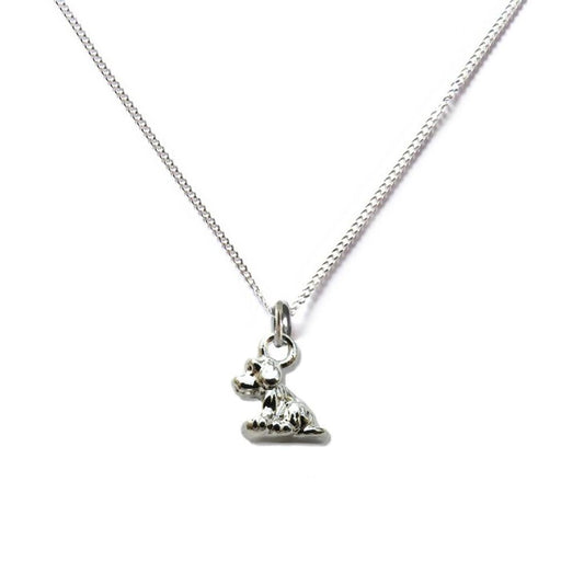 Little Dog Silver Necklace