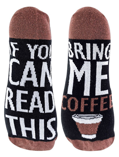 If you can read this bring me... socks