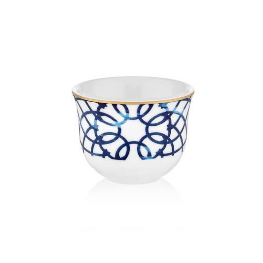 Evaliza Cups - Blue Blanc Bianca - 90 cc