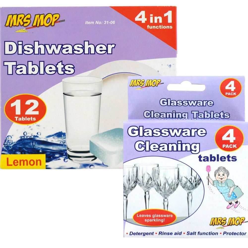 CLZZ Glassware CleaningTablets 4pk