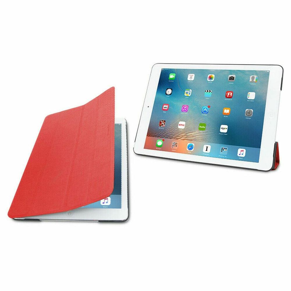 XtremeMac UltraThin Total Protection MicroFolio Case For iPad, Poppy Red