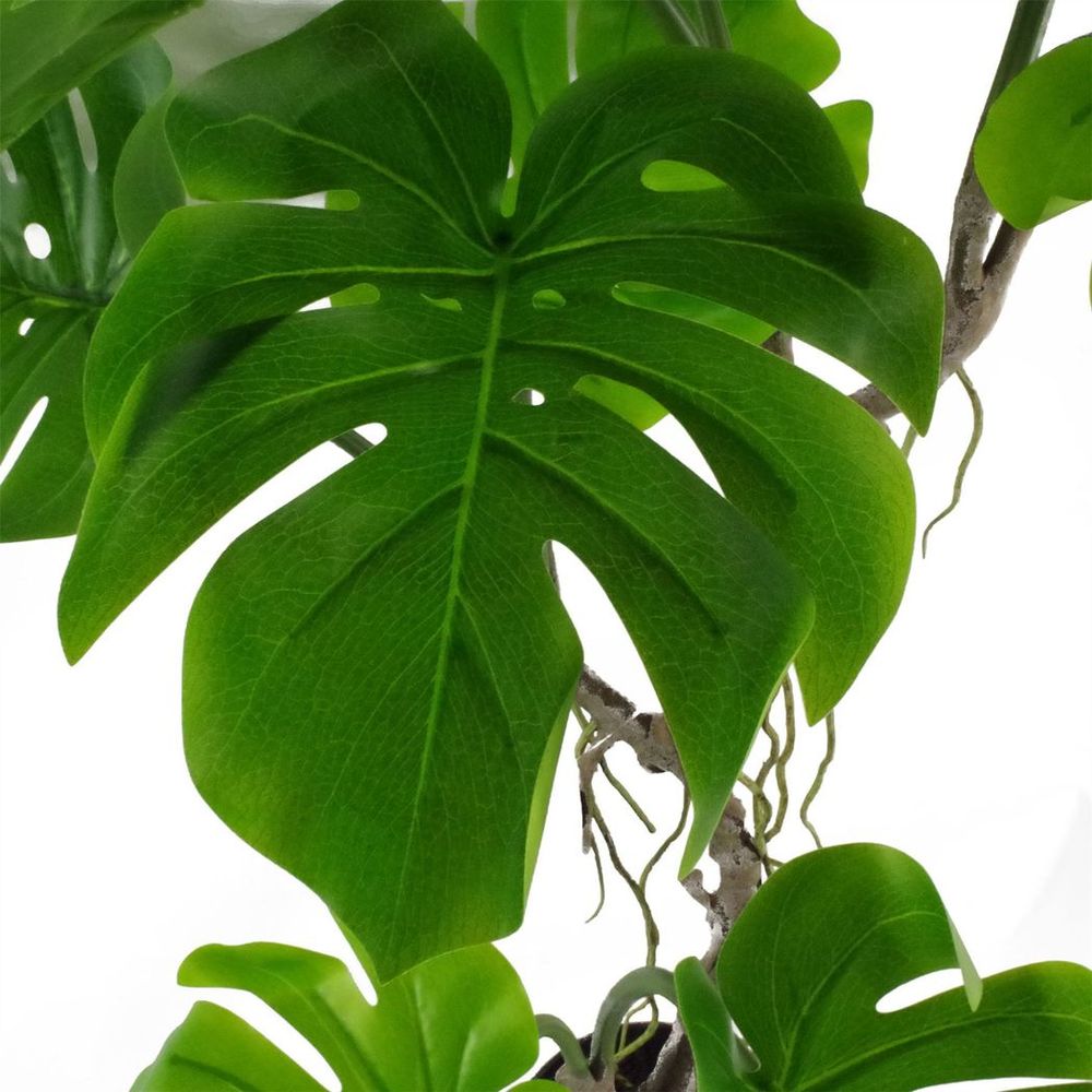 120cm Artificial Twisted Stem Monstera Plant