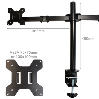 Dual Arm Monitor Bracket | M&W