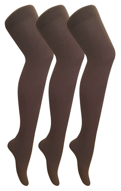 Sock Snob - 3 Pack 80 Denier Plain Coloured Tights