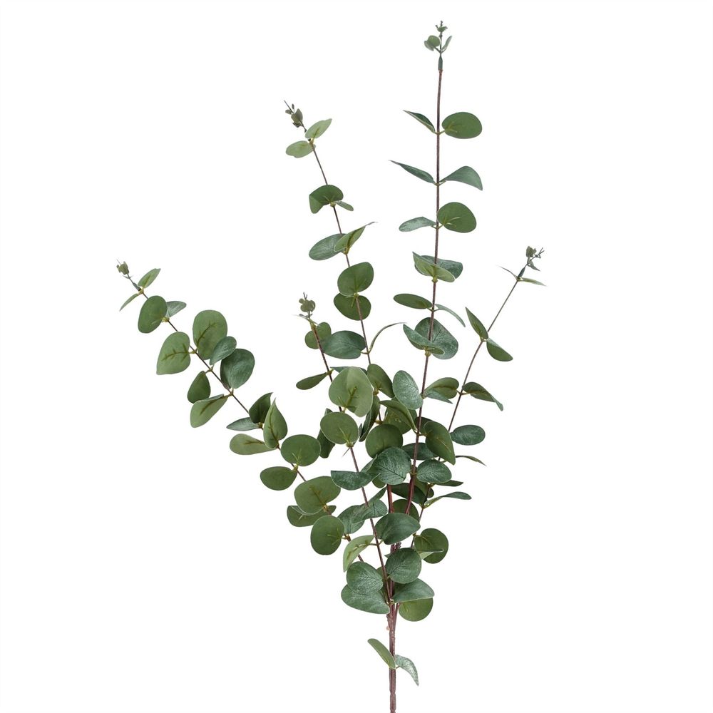 Pack of 6 x 100cm Artificial Eucalyptus Foliage