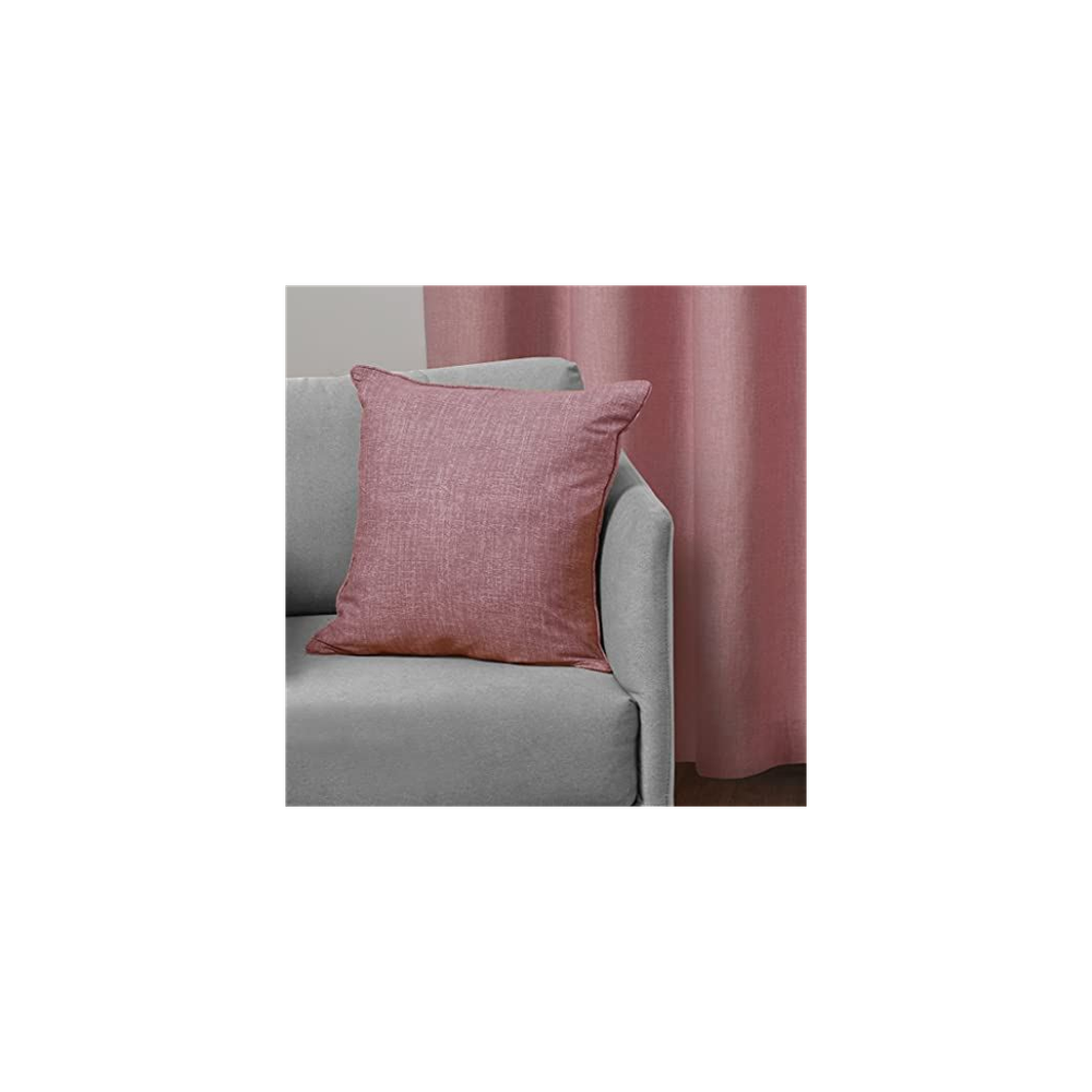 TEXTURED PRINT CUSHION BLUSH 45CM