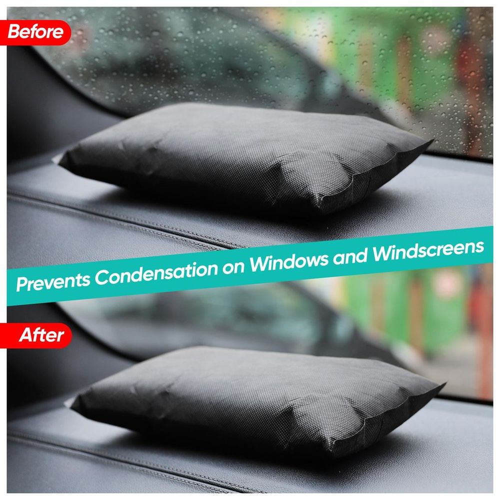 Reusable Car Dehumidifier Bag Portable Leakproof Non-Toxic