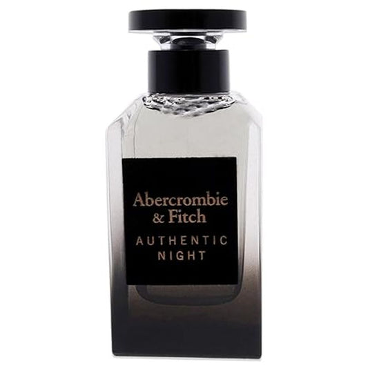 Abercrombie & Fitch Authentic Night Man  Eau De Toilette Spray 100ml