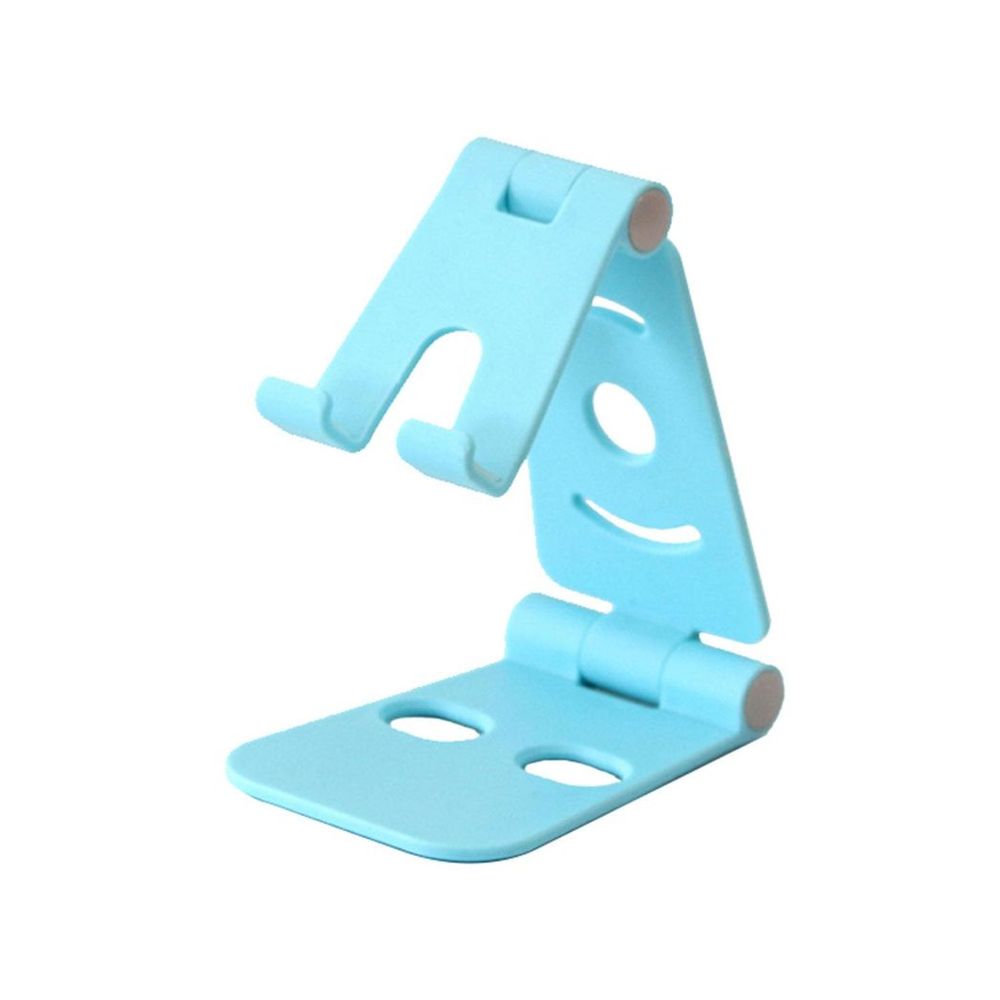 Aquarius Plastic Folding Table Top Phone Holder, Blue