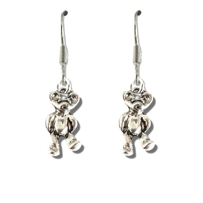 Girls Teddy Drop Earrings