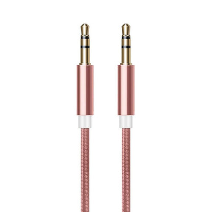 FX Powabud Aux-In-Cable 3.5mm Braided, Rose Gold