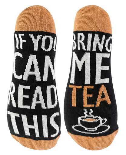 If you can read this bring me... socks