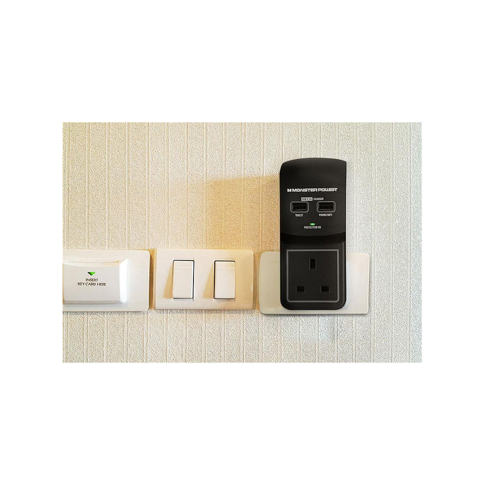 Monster Power Core 100 1 Port USB Surge Protected Socket