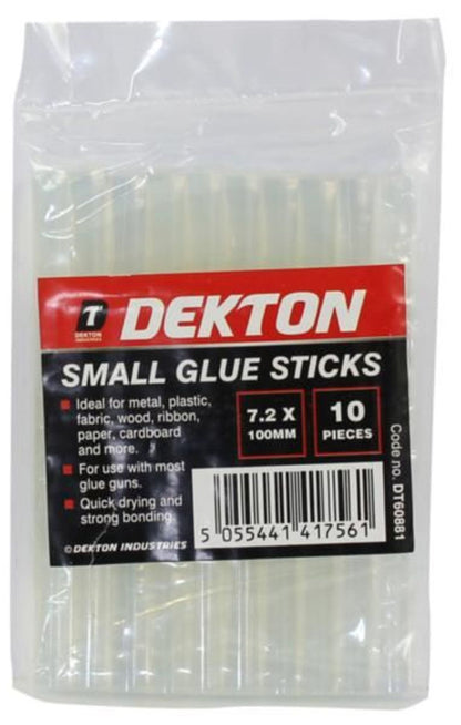 2X 10Pk Dekton Glue Sticks 7.2x 100mm (20 GLUE STICKS)