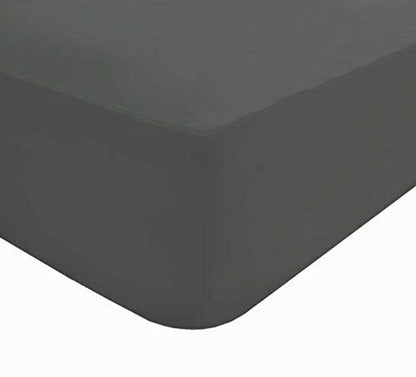 68 PICK FITTED SHEET CHARCOAL