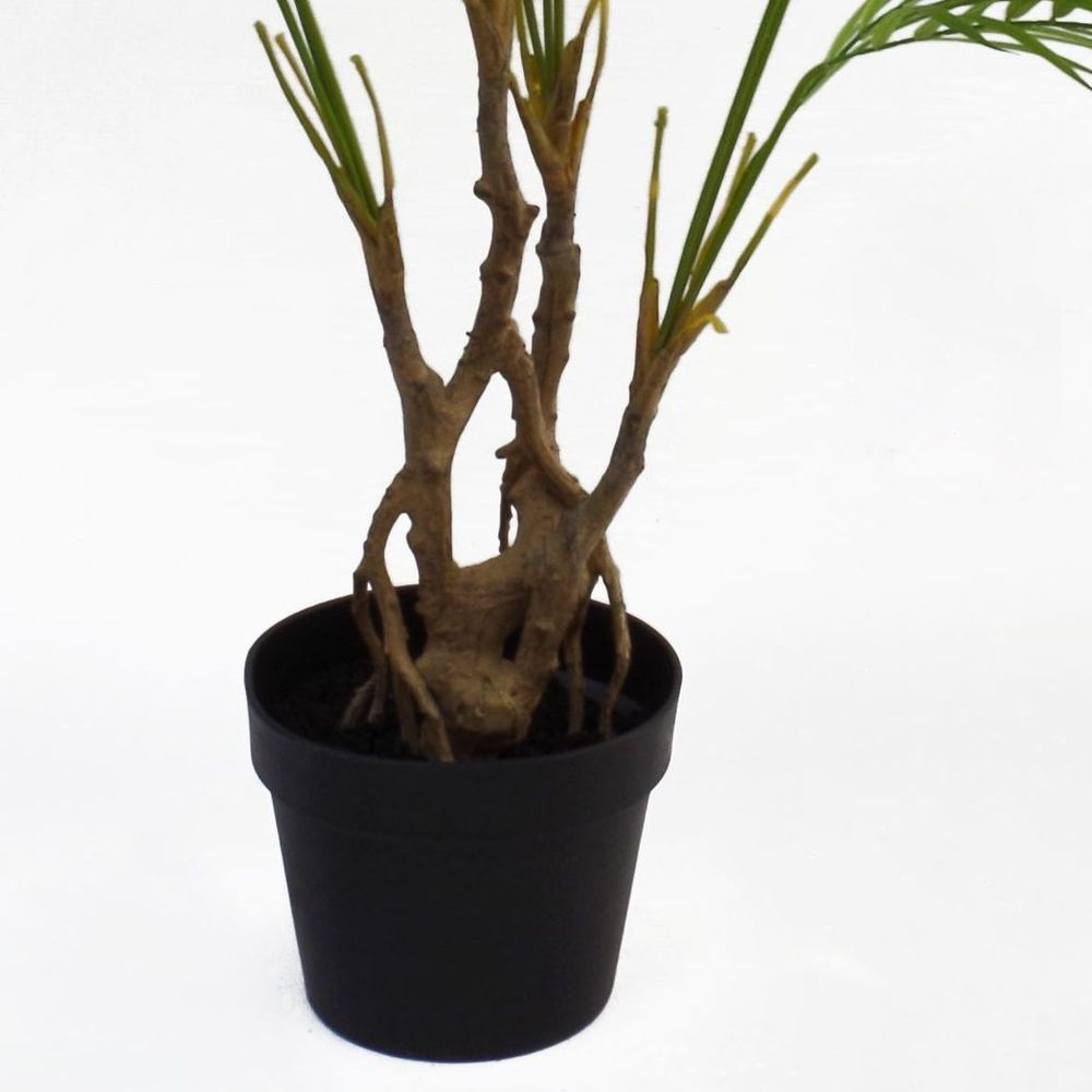 90cm Artificial Areca Palm Plant Twisted Detail Trunk