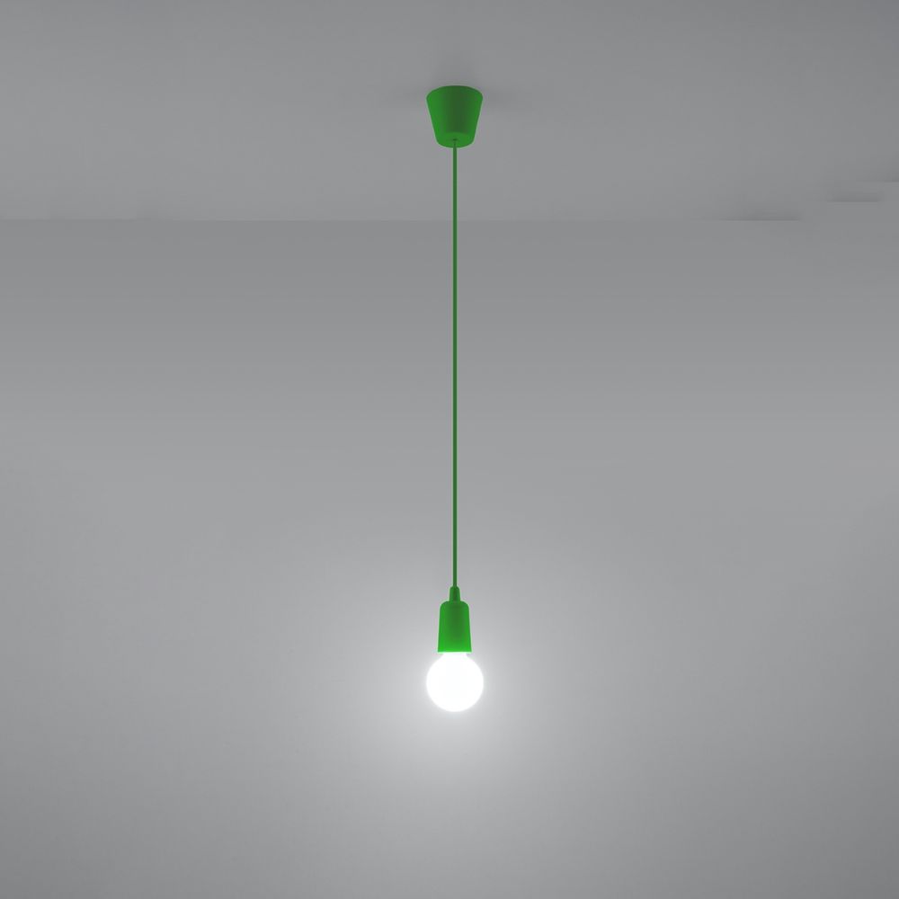 Pendant lamp PVC Diego modern Design E27