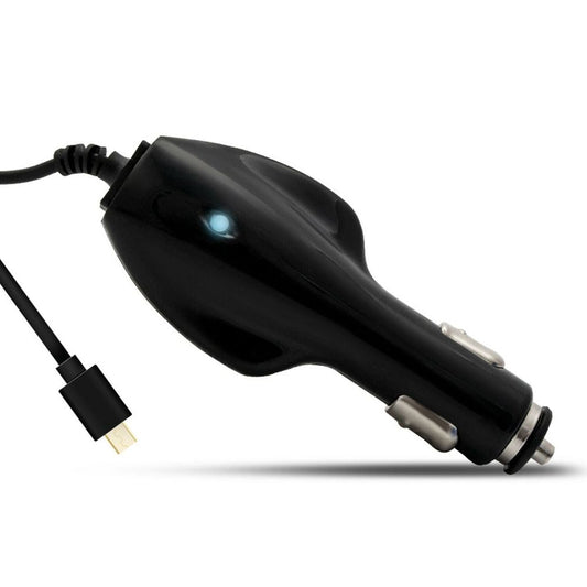 Great Value Company 1000mA Car Charger For Micro USB Devices - Black