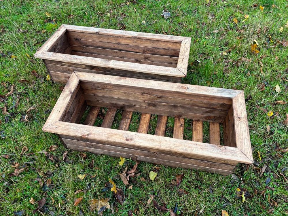 Extra Large Wooden Trough