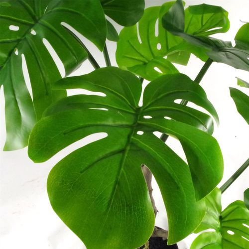 60cm Artificial Twisted Stem Vine Monstera Plant