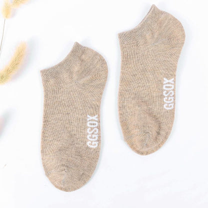 10 Pieces = 5 Pairs Women Invisible Cotton Sock Slippers Lady Female Summer Casual Fashion Soft Short Ankle Shallow Mouth Socks