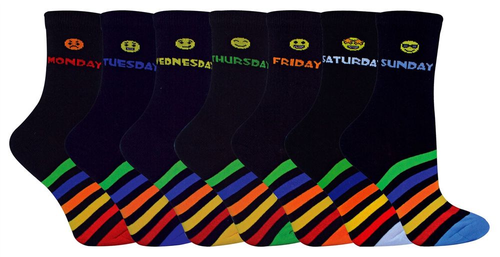 Kids Days of The Week Socks