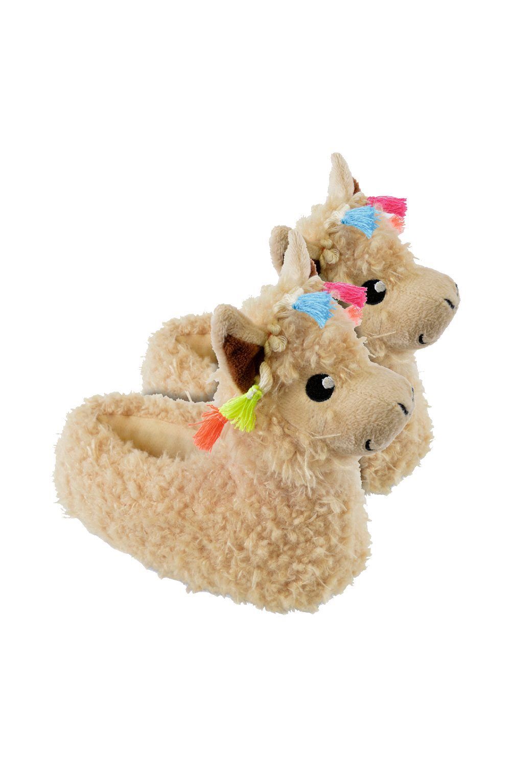 Kids Llama Slippers