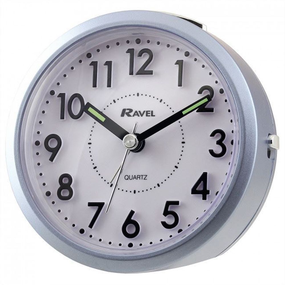 RC029.6 RAVEL ROUND TILT A/CLOCK BLUE