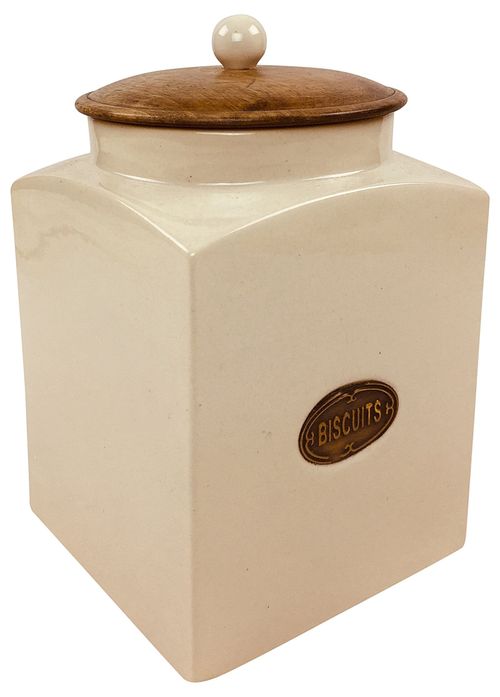 Ceramic Biscuit Jar Home Decor