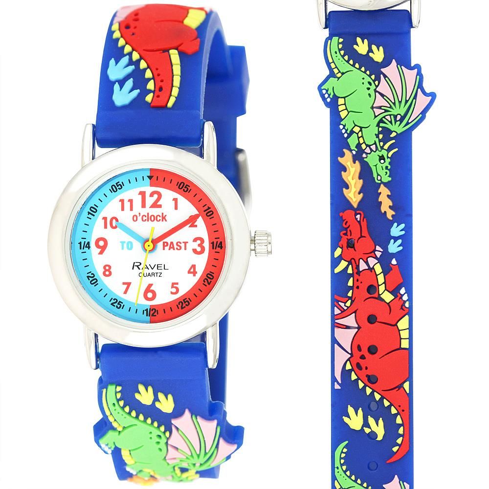 Kid's Cartoon Time Teacher Watch Multicolour R1513.89 Dragon