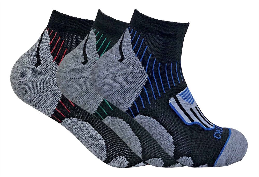 3 Pairs Mens High Performance Cycling Socks