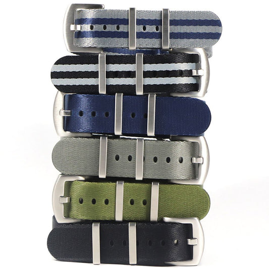 Nylon watch band is suitable for Omega waterproof and sweat-proof nylon watch strap 20mm 22mm strap