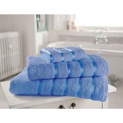 Kensington Egyptian Cotton Hand Towel 50x80cm Blue